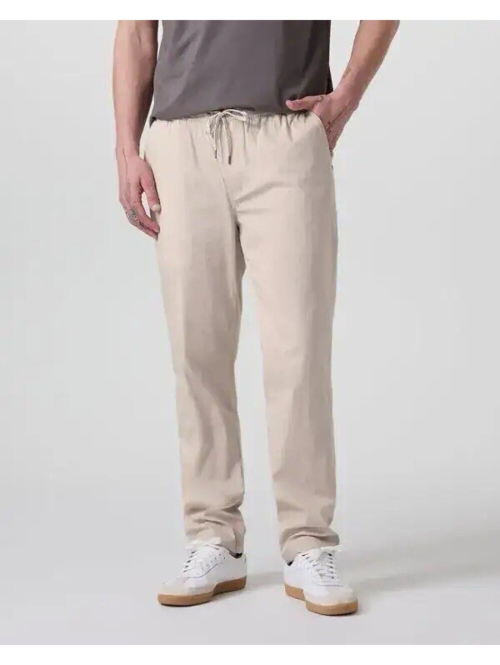 Vuori Kore Everyday Pant Lined Classic 30” Oatmeal V4029 Mens Size Medium EUC